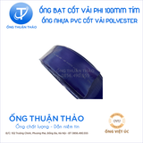  ỐNG BẠT CỐT DÙ PHI 100MM TÍM - ỐNG BẠT BƠM CÁT SỎI - ỐNG THUẬN THẢO 
