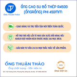  Ống Cao Su Bố Thép Phi 450MM - Ống Rồng Hút Bùn Cát - Hàng Nhập Khẩu 