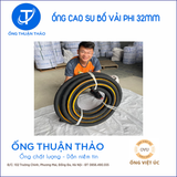  Ống Cao Su Bố Vải Phi 32mm - Hàng Nhập Khẩu - Ống Thuận Thảo 