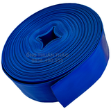  ỐNG BẠT CỐT DÙ  PHI 76mm(80mm) XANH DƯƠNG  - ỐNG BẠT NƯỚC - ỐNG THUẬN THẢO 