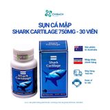  Sụn cá mập Shark Cartilage 750mg, bổ khớp của costar nhập khẩu chính hãng, úc, hộp 30 viên 