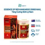  VIÊN UỐNG ESSENCE OF RED KANGAROO 20800 MAX, TĂNG CƯỜNG SINH LÝ NAM, CỦA COSTAR NHẬP KHẨU CHÍNH HÃNG, ÚC 