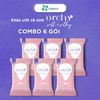  Khăn ướt vệ sinh phụ nữ Orchy Soft & Silky, Combo 6 gói 
