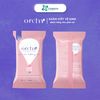  Khăn ướt vệ sinh phụ nữ Orchy Soft & Silky, Combo 6 gói 