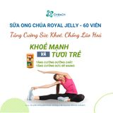  Viên uống sữa ong chúa Royal Jelly, tăng sức khỏe, chống lão hóa, Costar nhập khẩu Úc, hộp 60 viên 