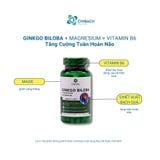  Viên uống Ginkgo Biloba + Magnesium + Vitamin B6 tăng cường tuần hoàn não nhập khẩu chính hãng của felix, mỹ 