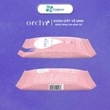  Khăn ướt vệ sinh phụ nữ Orchy, Combo 3 gói Soft & Silky - 3 gói Fresh & Clean 