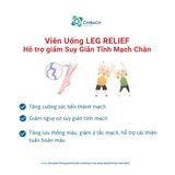  Viên uống Leg Relief giảm suy giãn tĩnh mạch chân nhập khẩu chính hãng, của felix, mỹ 