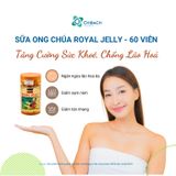  VIÊN UỐNG SỮA ONG CHÚA ROYAL JELLY, TĂNG CƯỜNG SỨC KHOẺ, CHỐNG LÃO HOÁ CỦA COSTAR NHẬP KHẨU CHÍNH HÃNG, ÚC, HỘP  60 VIÊN 