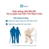  Viên uống Leg Relief giảm suy giãn tĩnh mạch chân nhập khẩu chính hãng, của felix, mỹ 