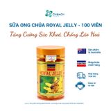  VIÊN UỐNG SỮA ONG CHÚA ROYAL JELLY, TĂNG CƯỜNG SỨC KHOẺ, CHỐNG LÃO HOÁ CỦA COSTAR NHẬP KHẨU CHÍNH HÃNG, ÚC, HỘP 100 VIÊN 