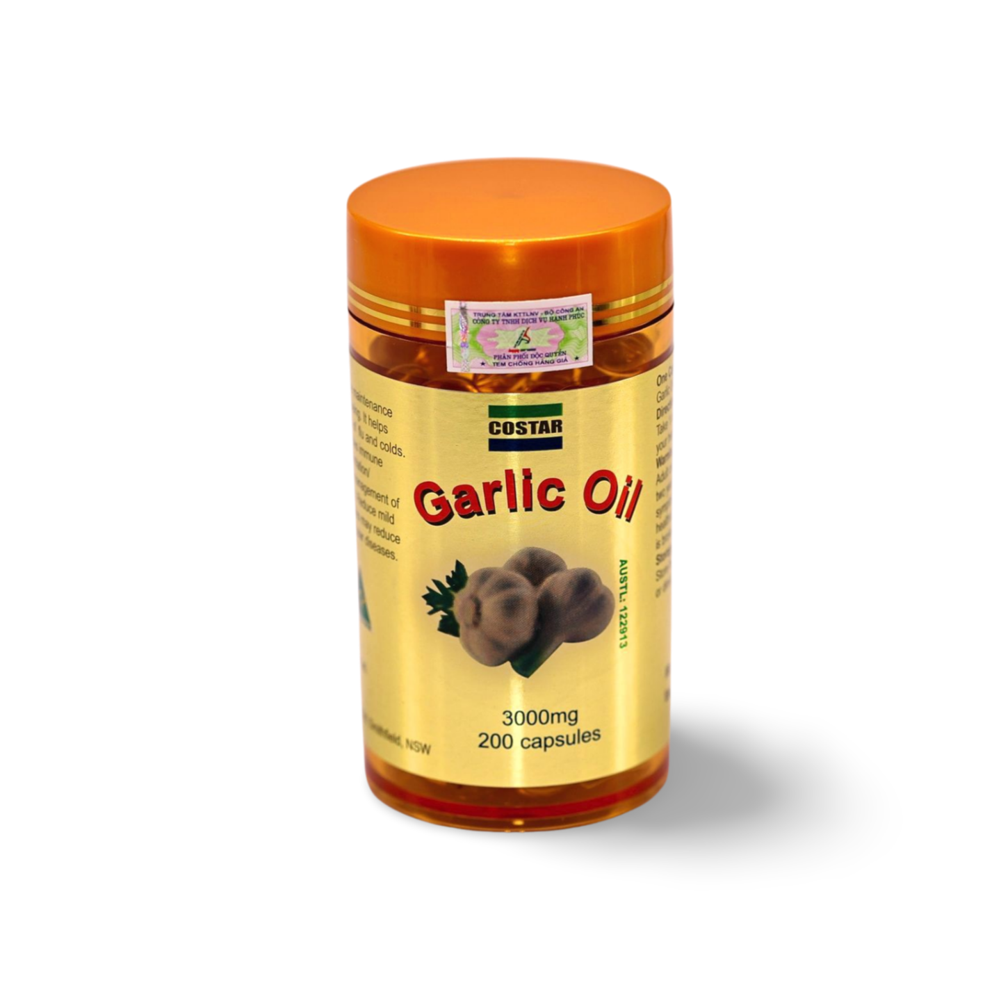 VIÊN UỐNG GARLIC OIL HỖ TRỢ TĂNG CƯỜNG ĐỀ KHÁNG HỘP 60 VIÊN