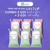  Khăn ướt vệ sinh phụ nữ Orchy, Combo 3 gói Soft & Silky - 3 gói Fresh & Clean 