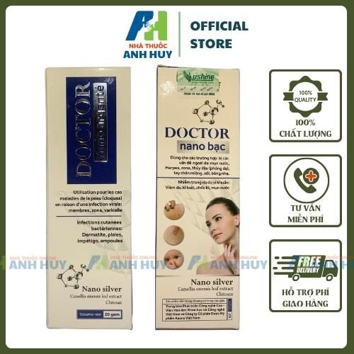 Kem Doctor Nano Bạc Vshine Tube/20gr Nhà Thuốc Anh Huy
