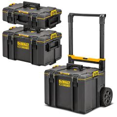 Combo 3 Hộp dụng cụ có xe đẩy nhựa 554x500x1150mm Dewalt DWST83402-1