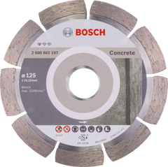 Đĩa cắt bê tông kim cương 125x22.2mm Standard for Concrete Bosch