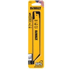 Bộ Lưỡi Cưa Kiếm Cắt Sắt 150mm - hộp 5 lưỡi  Dewalt DW4811