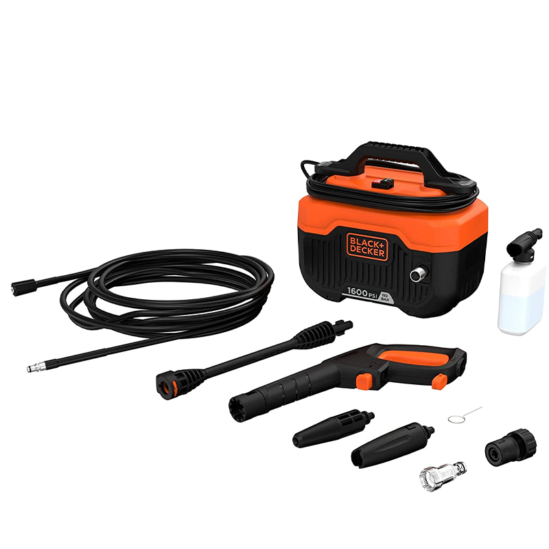 Hidrolavadora Black+Decker BEPW1600H-B3: Potencia y Eficiencia para tu Hogar - Hidrolavadora Black+Decker Bepw1600H-B3