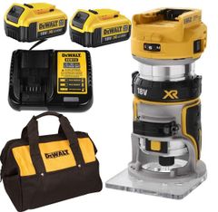 Máy phay pin 20V Dewalt DCW600M2 (2 Pin 4Ah & 1 Sạc)