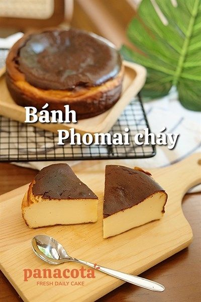 BURNT CHEESE CAKE- PHOMAI CHÁY (2 miếng)