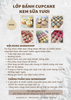 Lớp làm bánh Cupcakes kem sữa tươi