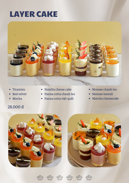 MENU TIỆC TRÀ TEABREAK