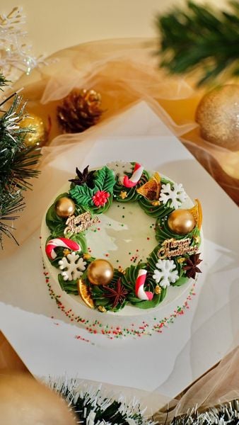 BÁNH KEM BƠ VÒNG NGUYỆT QUẾ