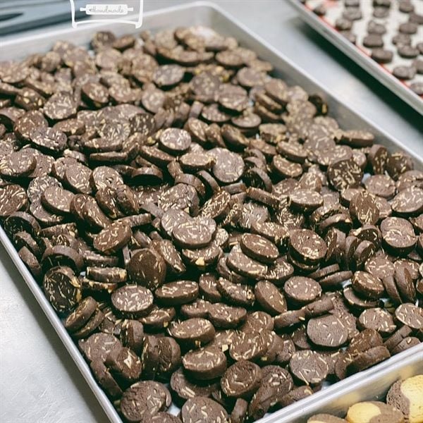 COOKIES BƠ SOCOLA HẠNH NHÂN