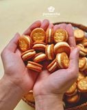 BÁNH QUY MẶN KẸP NOUGAT VỊ SỮA