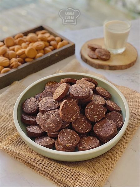COOKIES BƠ SOCOLA HẠNH NHÂN