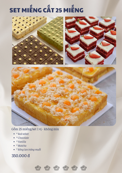 MENU TIỆC TRÀ TEABREAK