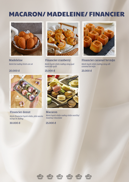 MENU TIỆC TRÀ TEABREAK