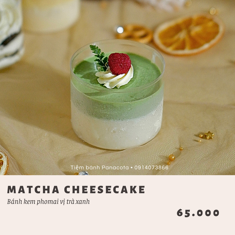 MATCHA CHEESE CAKE