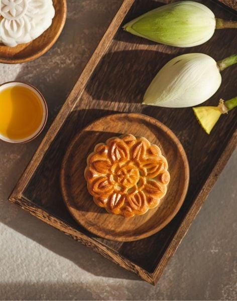 BÁNH NƯỚNG HẠT SEN TÁO ĐỎ