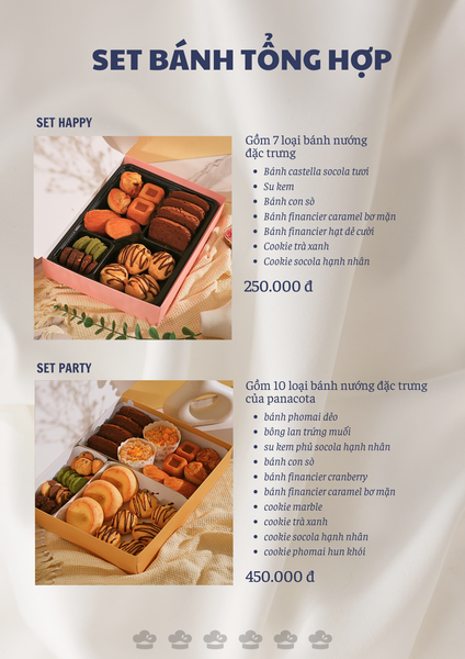 MENU TIỆC TRÀ TEABREAK