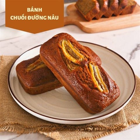 BÁNH CHUỐI ĐƯỜNG NÂU