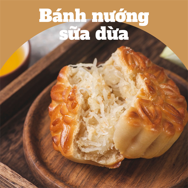 BÁNH NƯỚNG SỮA DỪA