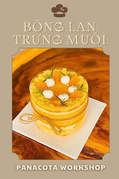 LỚP BÁNH BÔNG LAN TRỨNG MUỐI