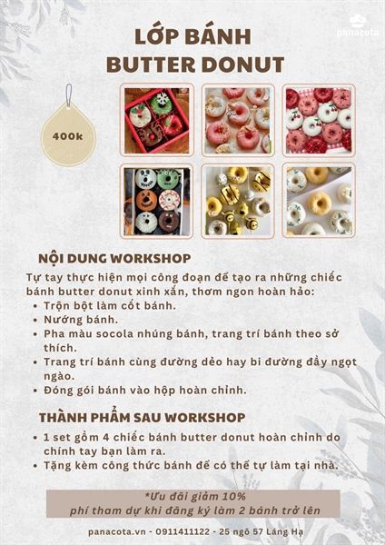 LỚP BUTTER DONUT