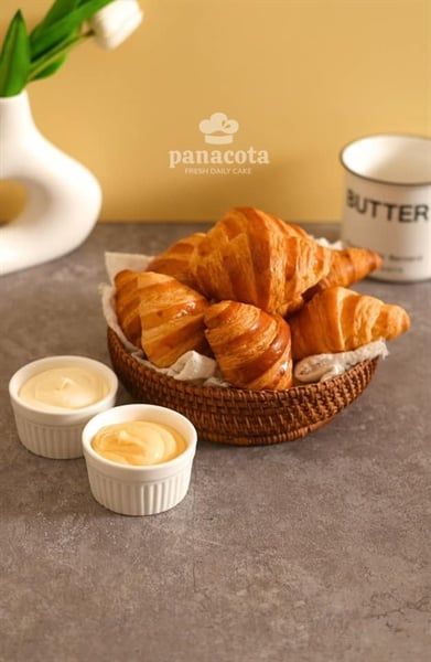SỪNG BÒ MINI CHẤM SỐT (6C) - MINI CROISSANT