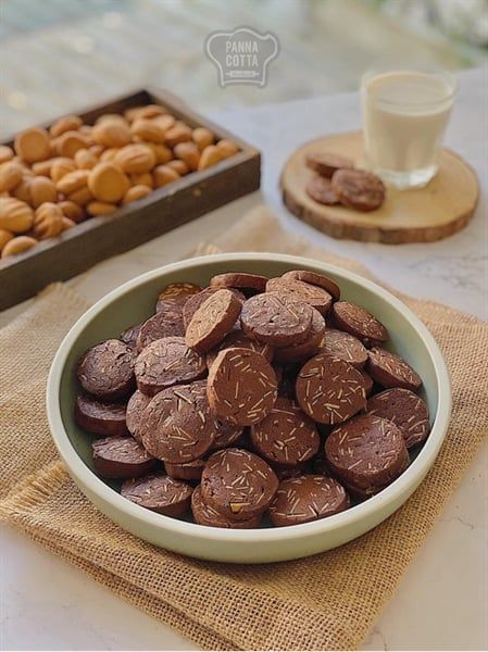 COOKIES BƠ SOCOLA HẠNH NHÂN 250GR