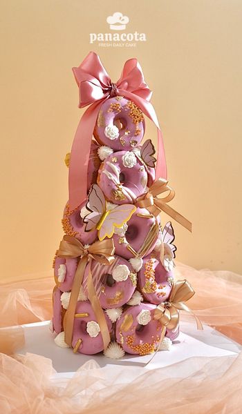 (SN) THÁP DONUT SINH NHẬT