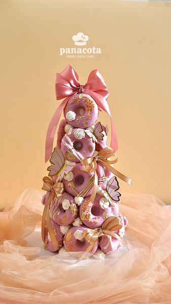 (SN) THÁP DONUT SINH NHẬT