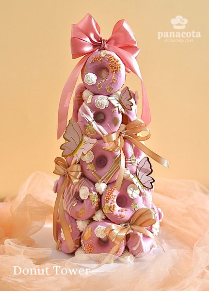 (SN) THÁP DONUT SINH NHẬT