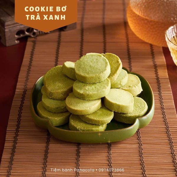 COOKIE BƠ TRÀ XANH