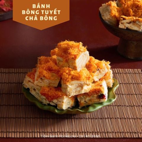 BÁNH BÔNG TUYẾT CHÀ BÔNG