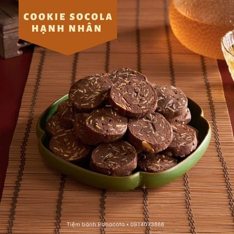 COOKIES BƠ SOCOLA HẠNH NHÂN