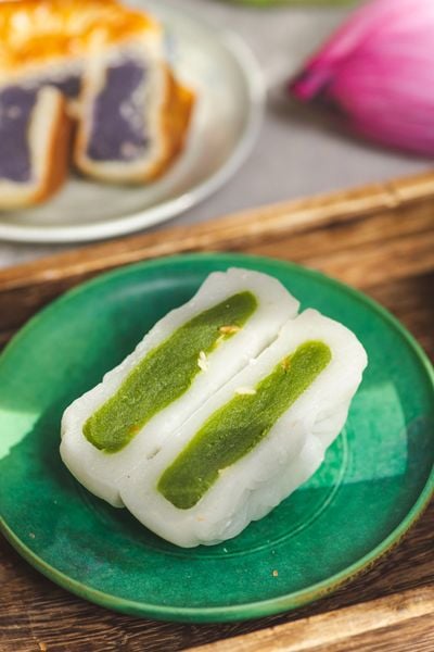 (TR.TH) BÁNH DẺO TRÀ XANH