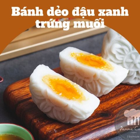 BÁNH DẺO ĐẬU XANH TRỨNG MUỐI