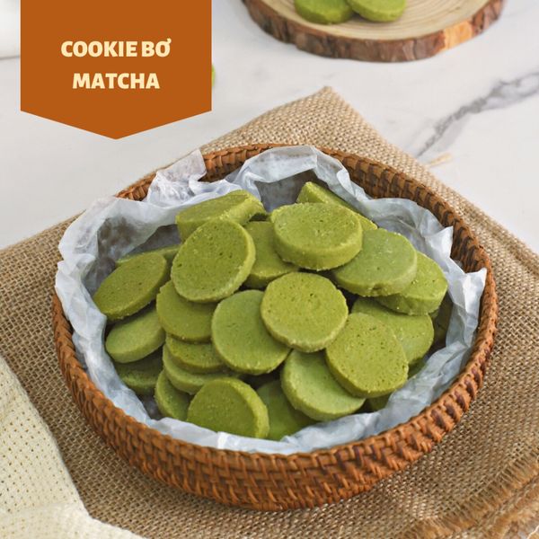 COOKIE BƠ TRÀ XANH